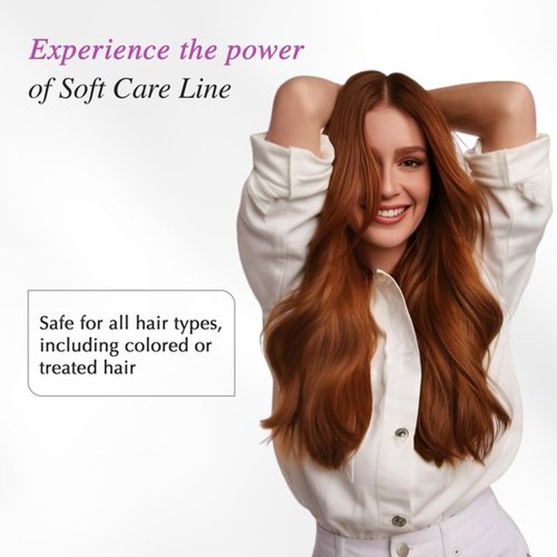 Expert Hair Soft Care Biotin Shampoo and Conditioner - Daily Routine Shampoo For Scalp Health, CLINICALLY TESTED Proven Results Products For Women & Men, Natural Routine, Color Safe 2x 33.81 fl.oz