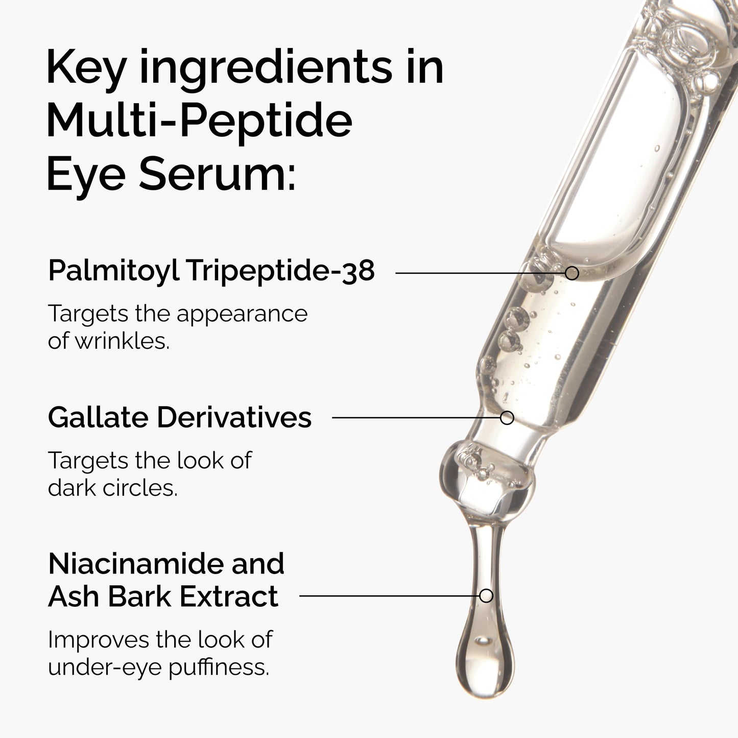 The Ordinary Multi-Peptide Eye Serum, Anti-Aging Formula for Crow’s Feet, Dark Circles & Puffiness, 0.5 Fl Oz (Pack of 2)