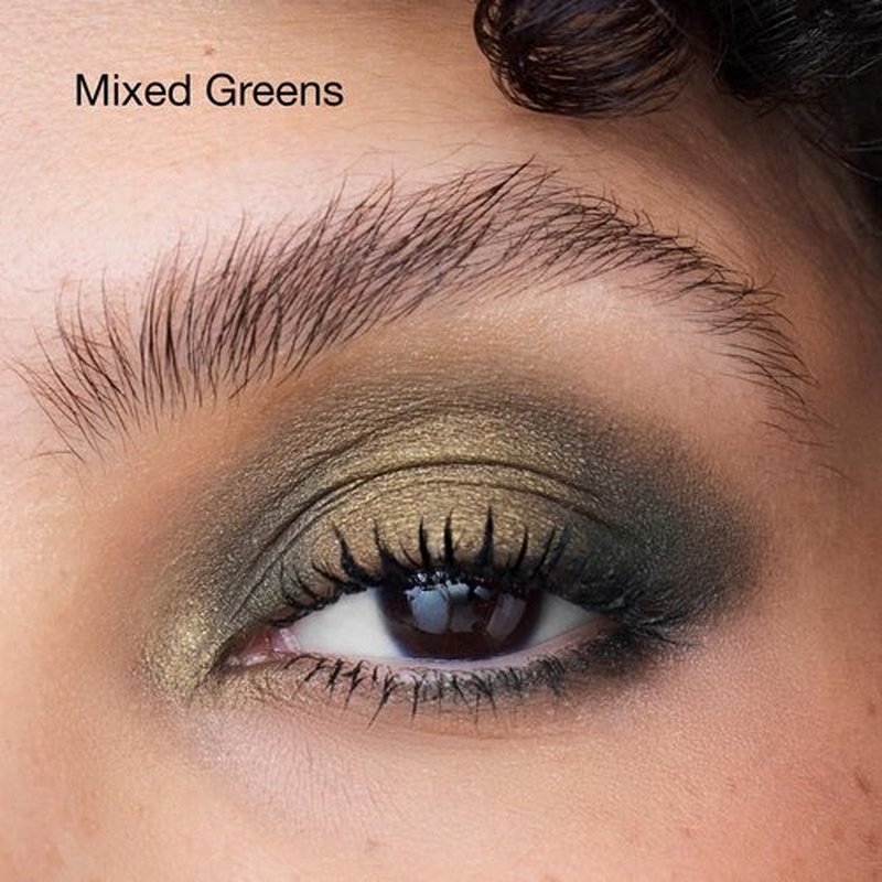 Clinique High Impact Shadow Play™ Shadow + Definer | Crease Proof, Water Resistant + Safe For Sensitive Eyes, Mixed Greens, 1 Count
