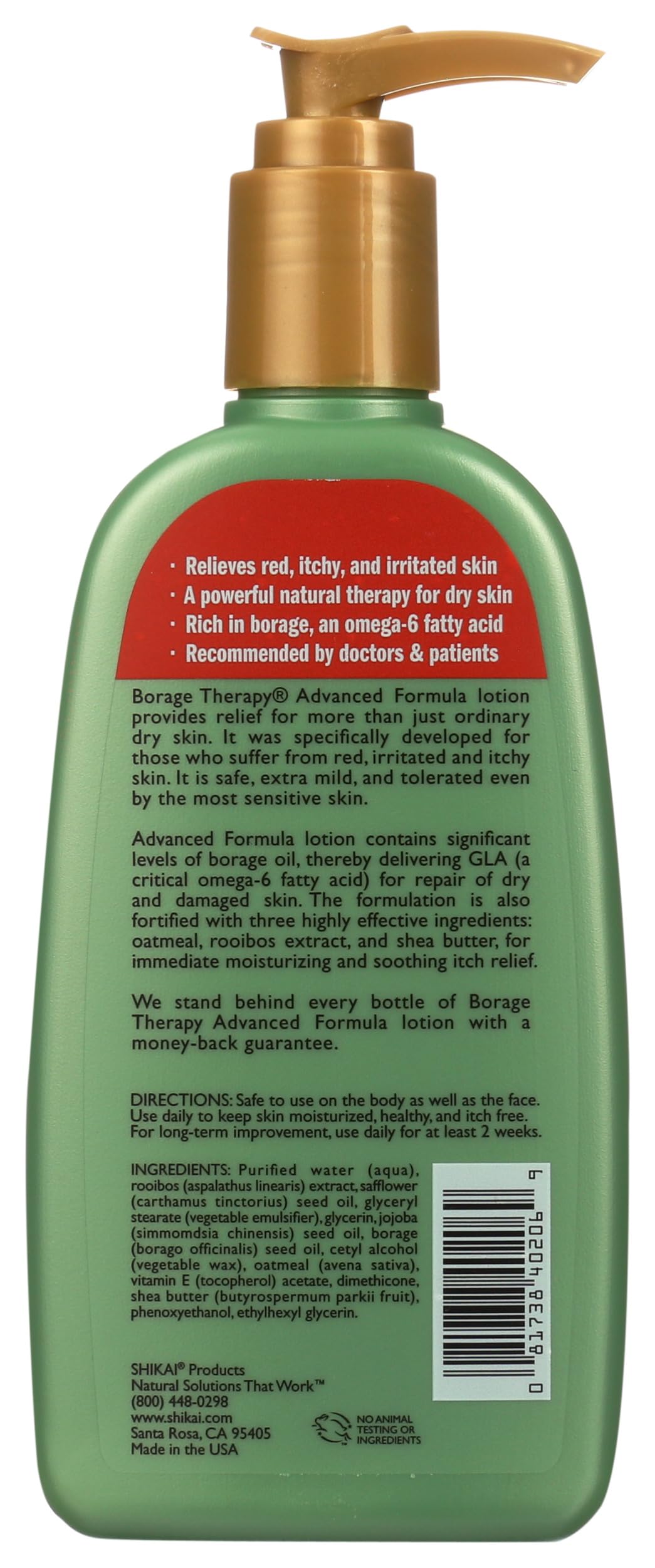 Shikai Lotion Borage Advnc Thrpy by Shikai Products
