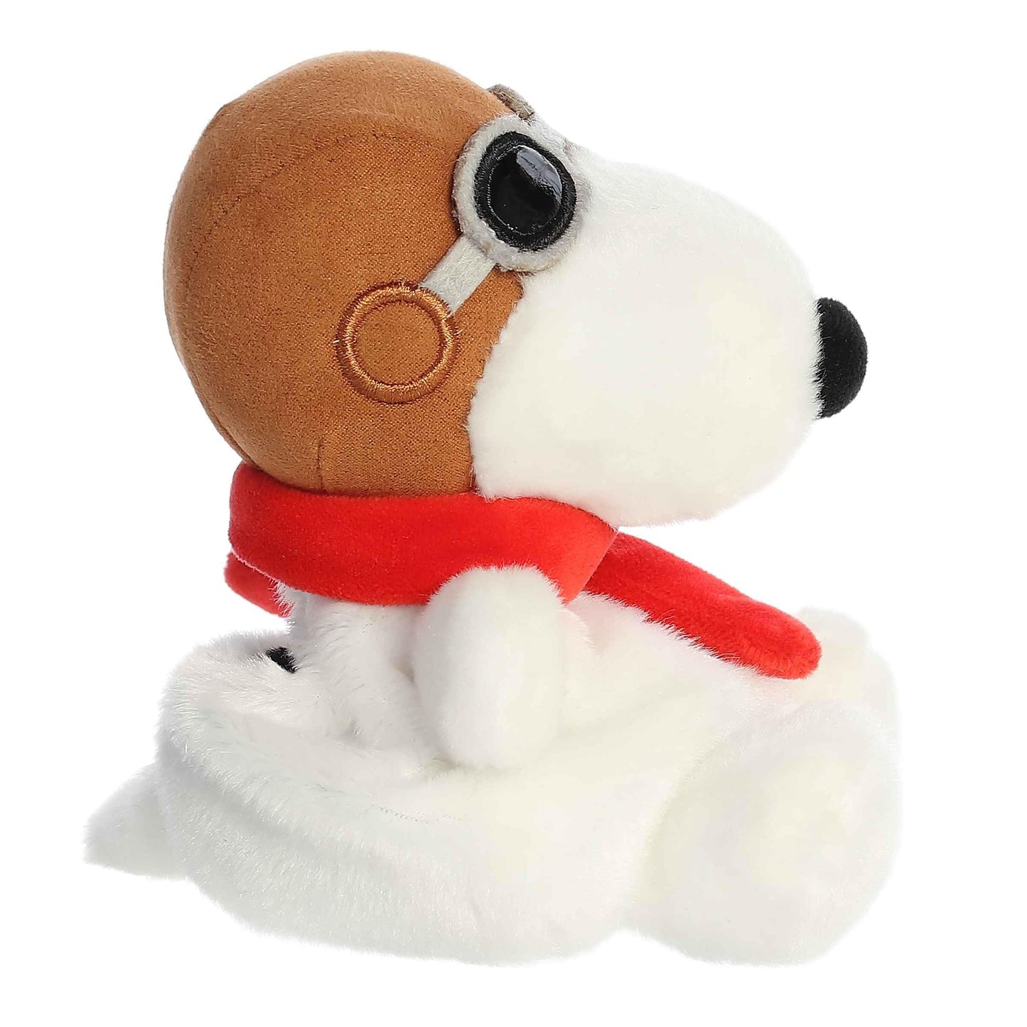 Aurora® Adorable Peanuts® Palm Pals™ Flying Ace Stuffed Animal - Officially Licensed Toys for All Snoopy Fans - Nostalgic Gift for Adults and Birthday Celebrations - White 5.5 Inches