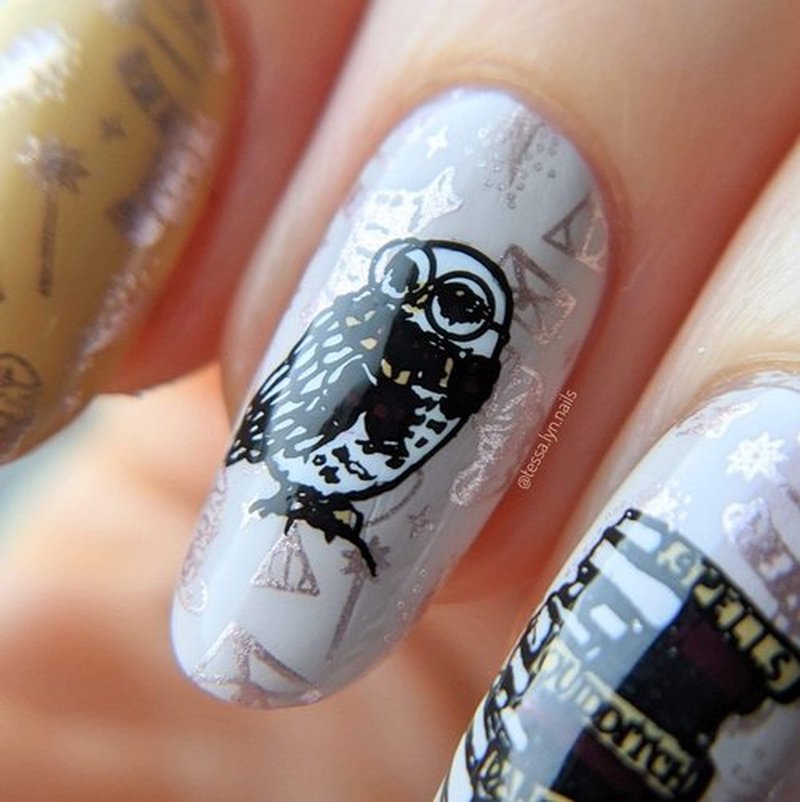 Maniology Sorcery and Spells Nail Stamping Plate Set, Halloween Plates Bundle, Sorcery Wizards Spirit Speaks Ouija Board Tarot Cards Manicure