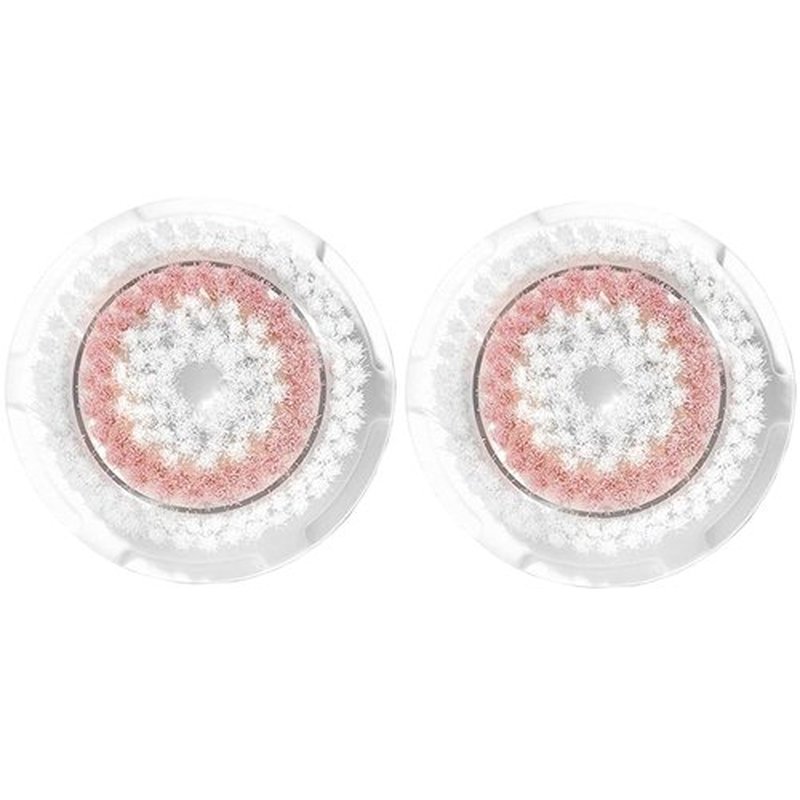 Azonbey Brush Head Replacements Compatible with Clarisonic Mia 1, Mia 2, Mia Fit, Alpha Fit, Smart Profile Uplift and Alpha Fit Face Cleaning Brush Heads (Pink-2Pack)