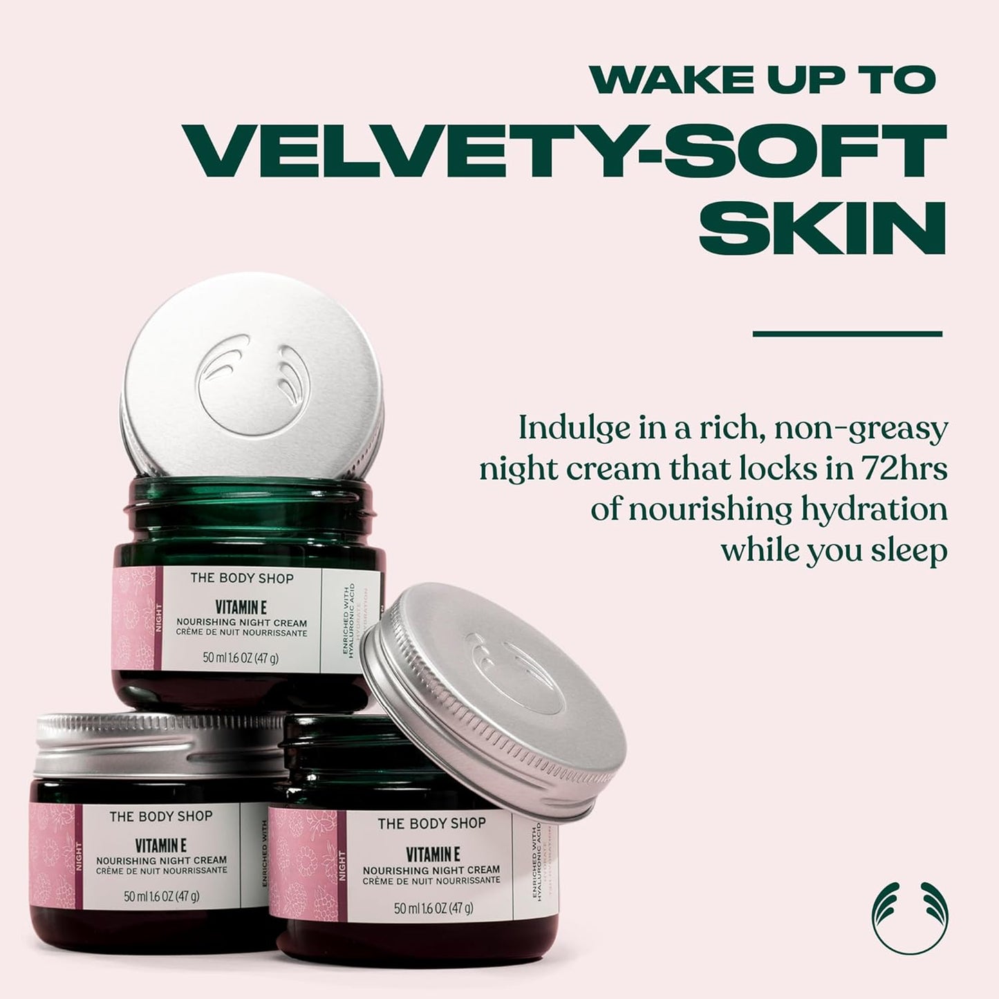 Vitamin E Night Cream - Hydrating Moisturizer for Soft Skin | 1.69 Oz