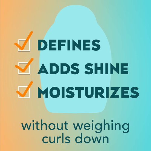 OGX Lightweight + Coconut Fine Curls Shampoo for Curly Hair, Coconut Water Shampoo, Flaxseed Oil, Citrus Oil, 13 Fl Oz (Pack of 2)