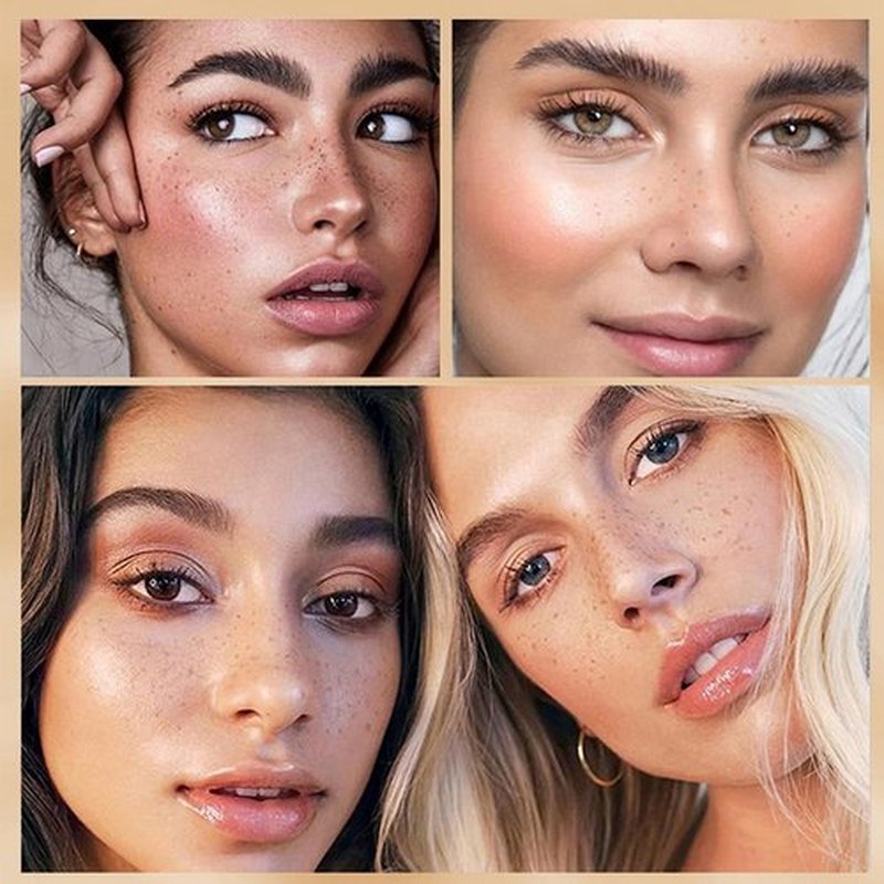 Melsintern Light Brown Freckle Pen，Natural Freckles Makeup Pen, Lifelike Freckle, Face Tattoo Freckle Stamp,Long Lasting Quick Dry Waterproof Freckles Makeup,Freckles FaceTattoo，Freckle Pencils