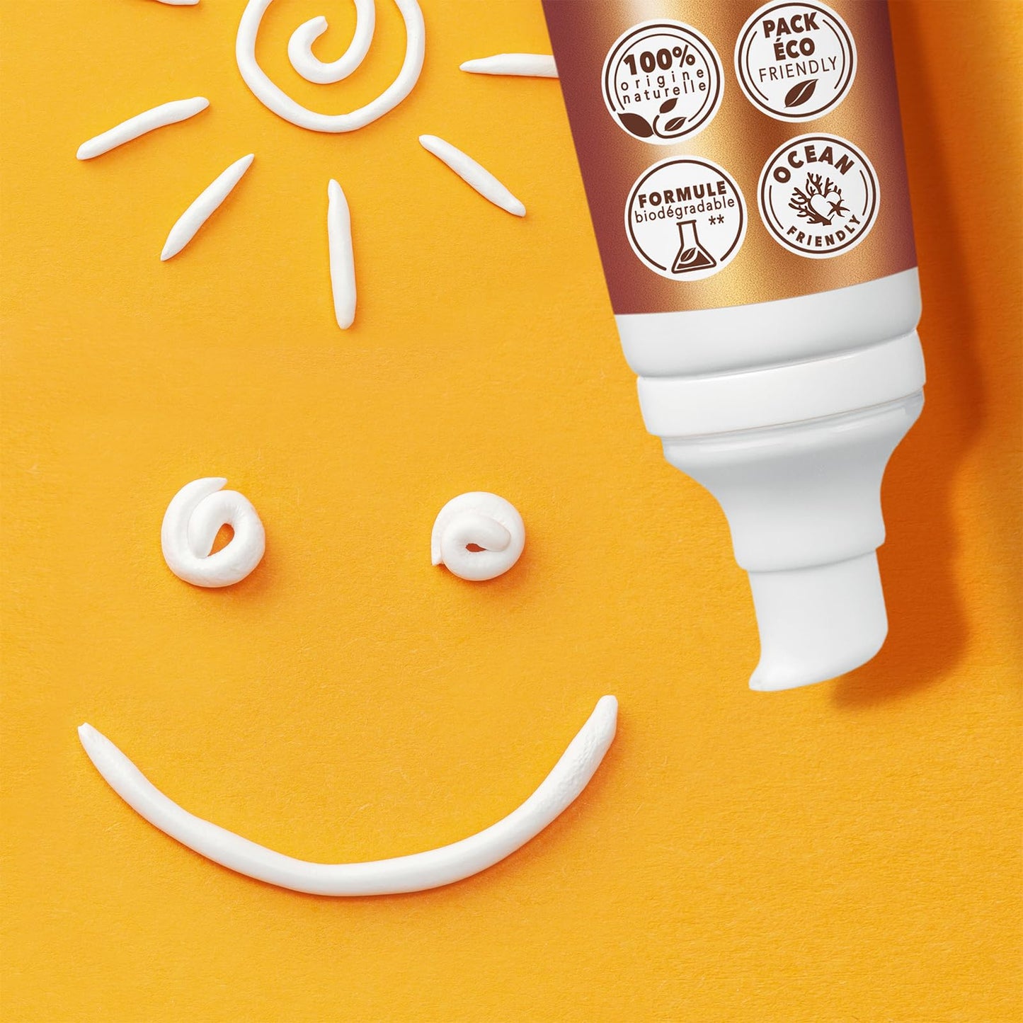Phyts Sun Protective Fluid SPF 30 - Mineral Sunscreen for Face with Vitamin E and Shea Butter - Coconut Vanilla Scent - Non-Sticky Texture - 3.3 oz