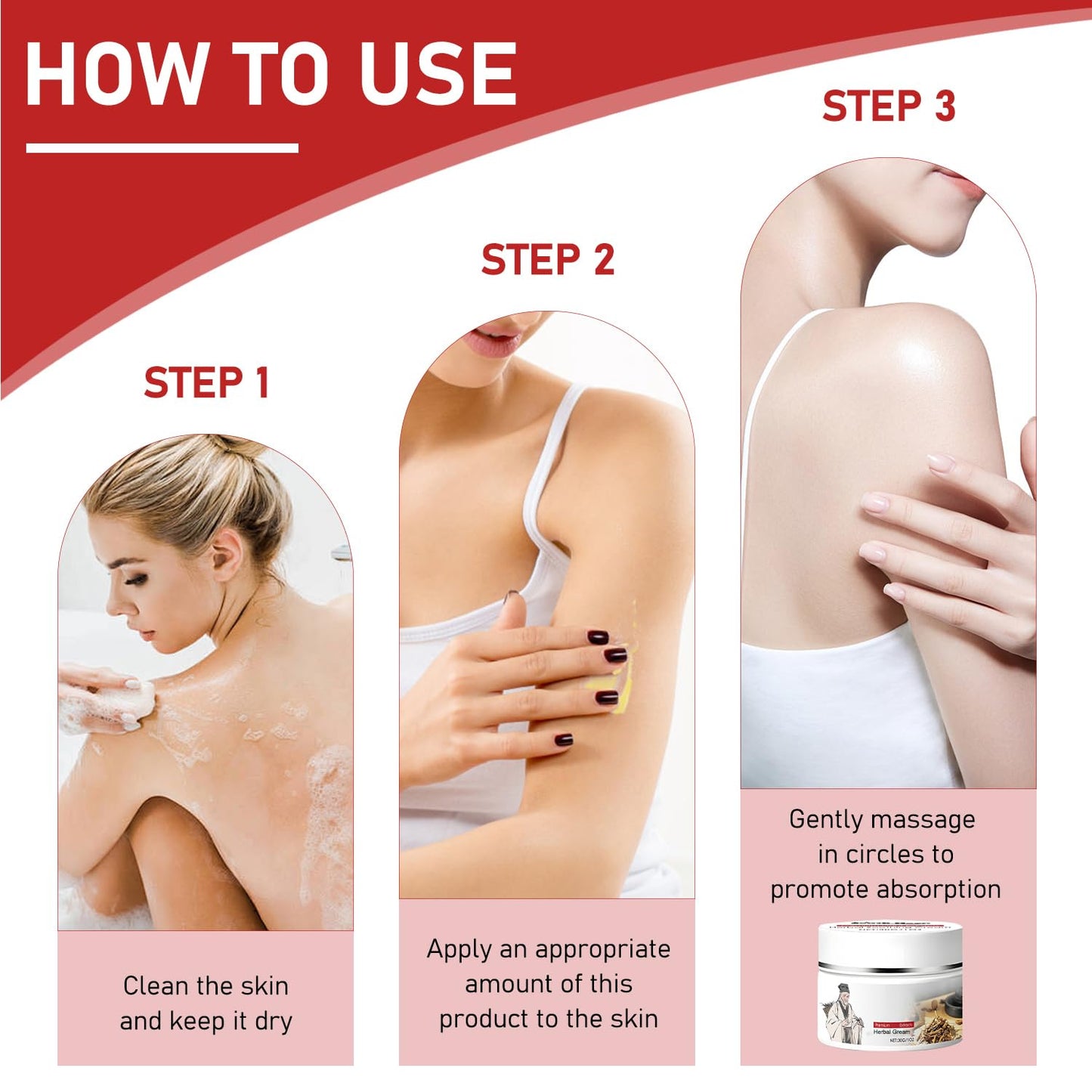 Eaton Kang 2 Pcs Herbal Body Care Cream,Natural Herbal Soothing Cream Relieves Dry and Tight Skin, Rich in Menthol, Calendula & Dendrobium for All Skin Types