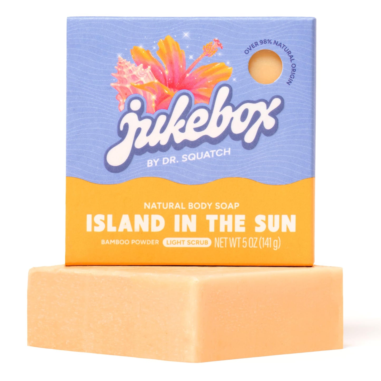 JUKEBOX Natural Women’s Bar Soap – Creamy Lather – Shower & Bath Soap, Crafted Using Cold Process With Natural Oils – No Harsh Ingredients – Island in the Sun, 5oz (3-Pack)