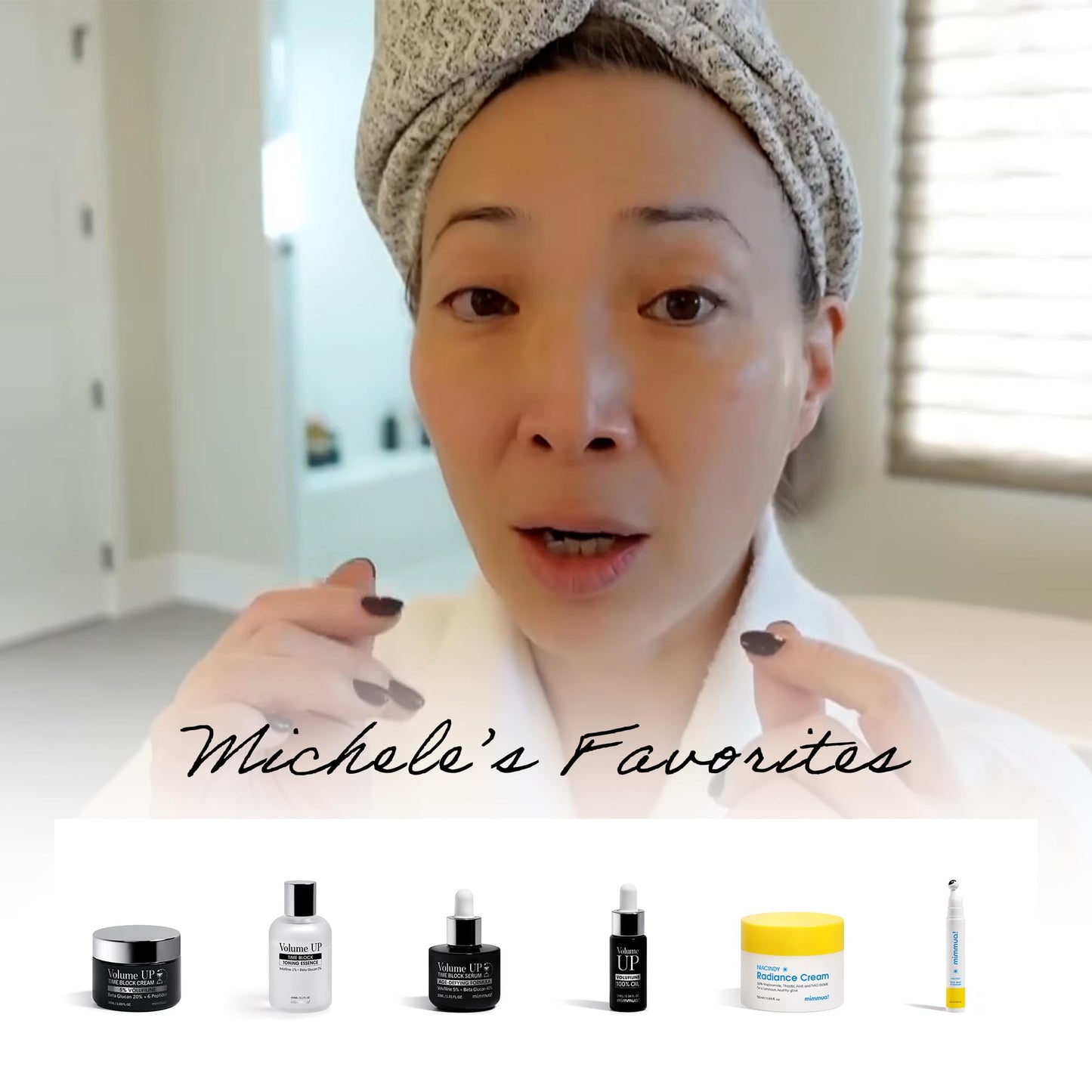 mimmua! Volume UP Time Block Cream | Volufiline for Skin Volume | 5% Volufiline + 20% Beta Glucan + 6 Peptides | Plumps Skin by Stimulating Fat Cells | Botox in a Bottle | Anti-Aging Topical Filler