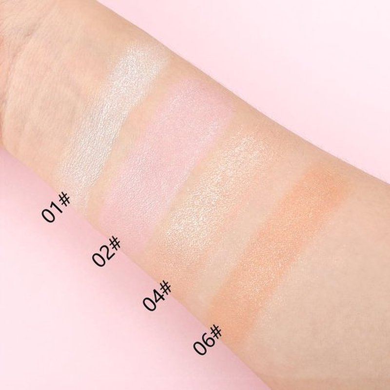 Boobeen Liquid Highlighter Makeup, Shimmer Cream Liquid Illuminator Contour for Face and Body, Smooth Glow Natural Looking Waterproof Liquid Highlight Brightening Make Up