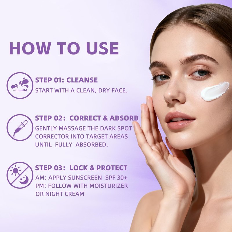 Dark Spot Remover for Face & Body, Corrects Sun Spots, Age Spots & Acne Marks, Skin Lightening Cream for Intimate Areas, Knees, Bikini Line, Tone Repair Formula for Women & Men (1.7 Fl Oz)