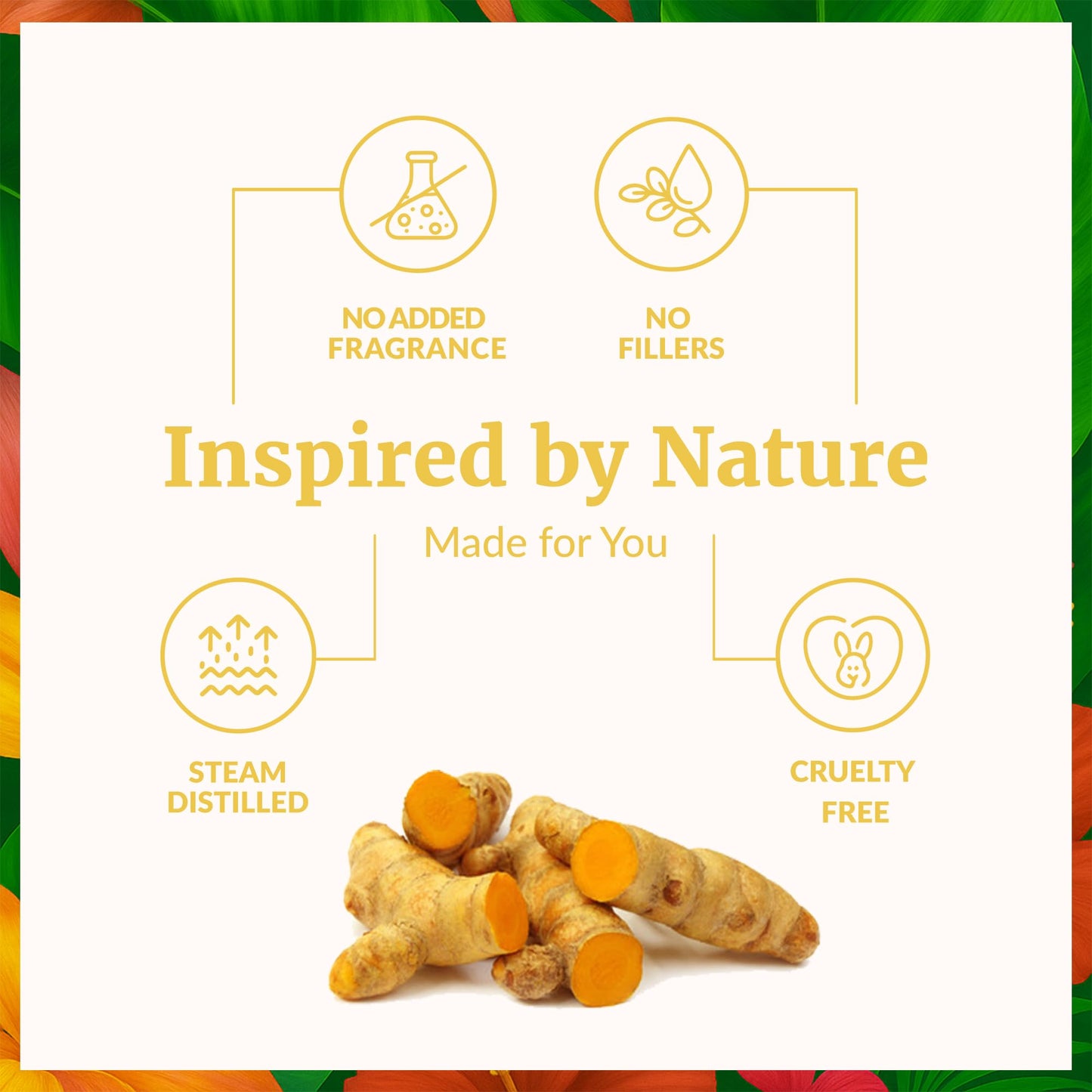 SVA Turmeric Essential Oil – 4 Fl Oz – 100% Natural Turmeric Oil - for Diffuser, Hair Care, Face, Skin Care, Aromatherapy, Scalp and Body Massage, Soap and Candle Making – with Dropper