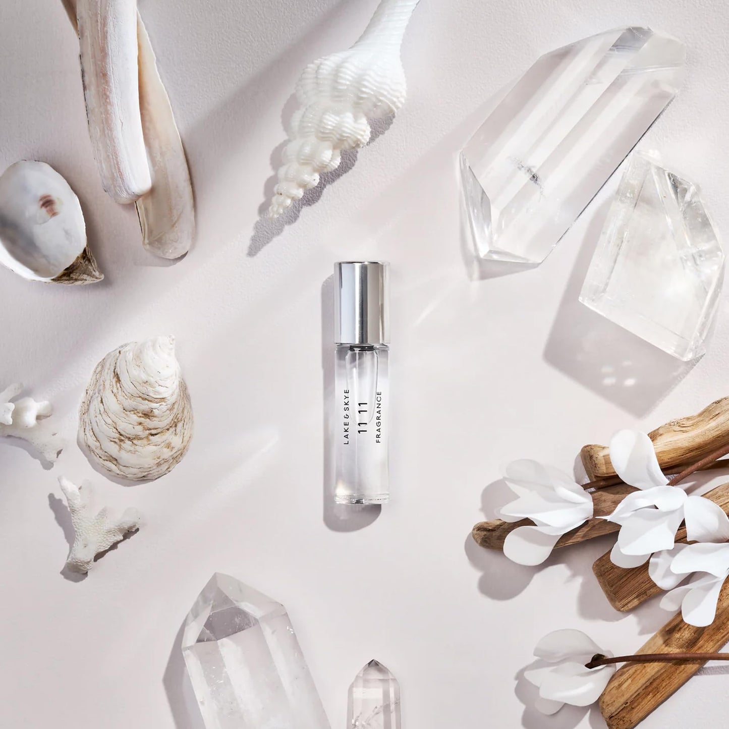 Lake & Skye 11 11 Fragrance Oil Sample Perfume, Signature Skin Musk with White Ambers, Unisex Scent, 0.06 fl oz (2 mL)