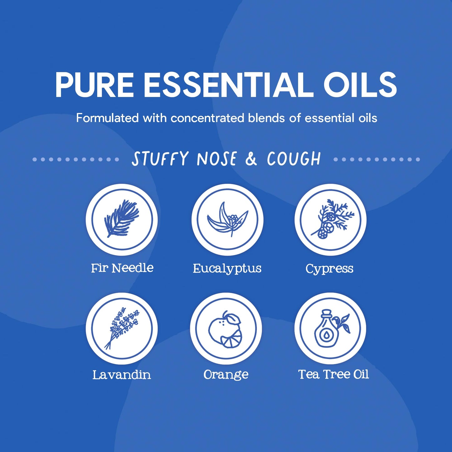 Oilogic Stuffy Nose & Cough, Vapor Bath & Essential Oil Roll-On