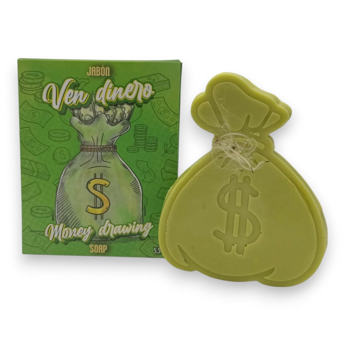 Pajaro Macua – Money Drawing Rue Soap (Jabon de Ruda Ven Dinero) With Rue Essence for Manifestation and Attraction of Money and Wealth