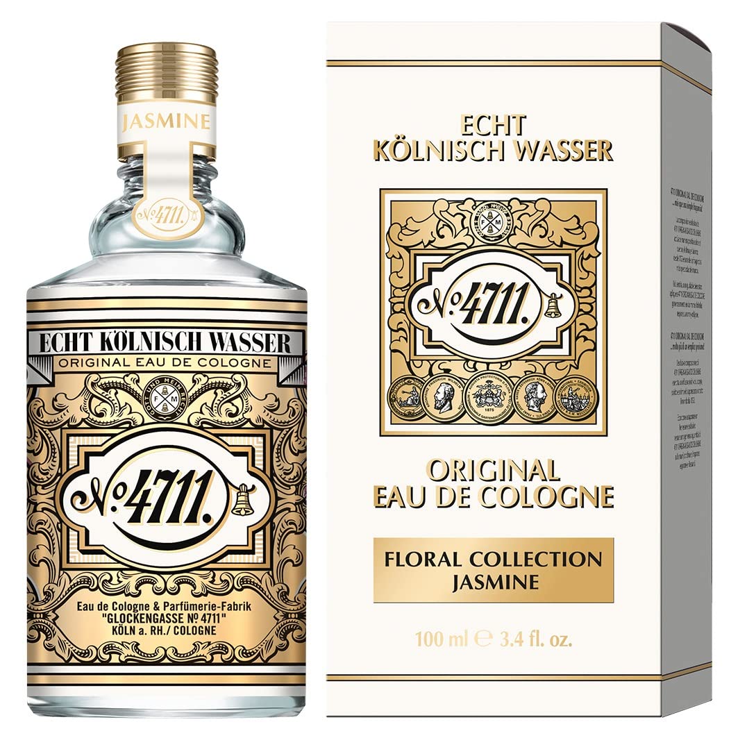 4711 Floral Collection Jasmine by Muelhens for Unisex - 3.4 oz EDC Spray