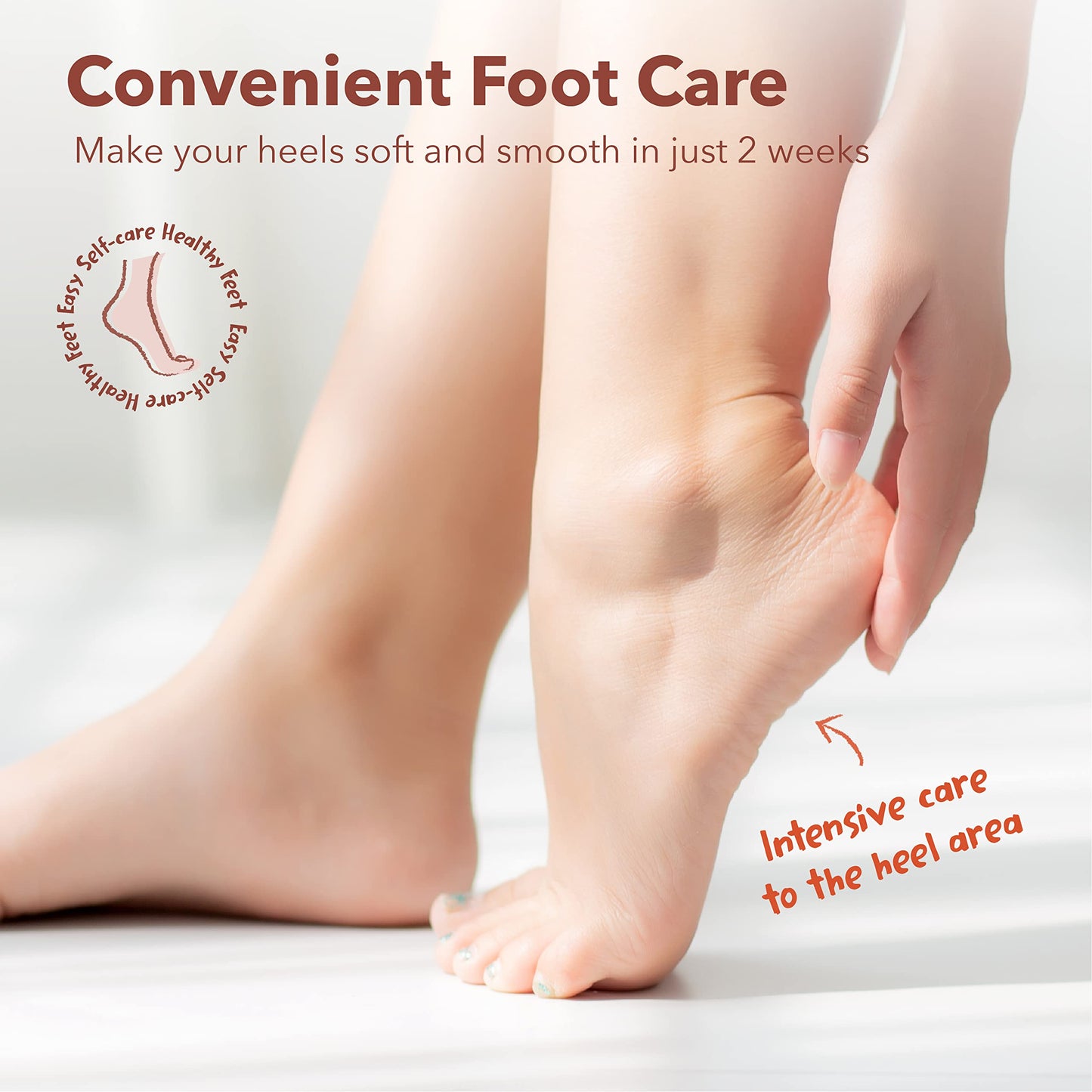 Purederm Moisturizing Foot Mask for Dry Cracked Heels (1 Pack) – Intensive Hydrating Foot Mask for Deep Moisture & Heel Repair – Soft Smooth Feet