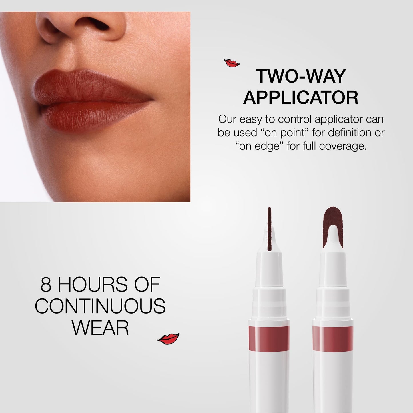 stila Calligraphy Lip Stain | Long-Lasting Tint, Moisturizing, Transfer-Proof, Lightweight, Sheer Buildable Color, Fades to a Natural Wash of Color | Hedy, 22 Fl. Oz.