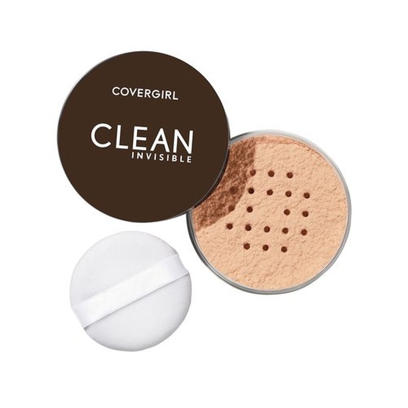 Covergirl + Olay Simply Ageless 3-in-1 Liquid Foundation, Creamy Natural & Clean Invisible Loose Powder - Loose Powder, Setting Powder, Vegan Formula - Translucent Light