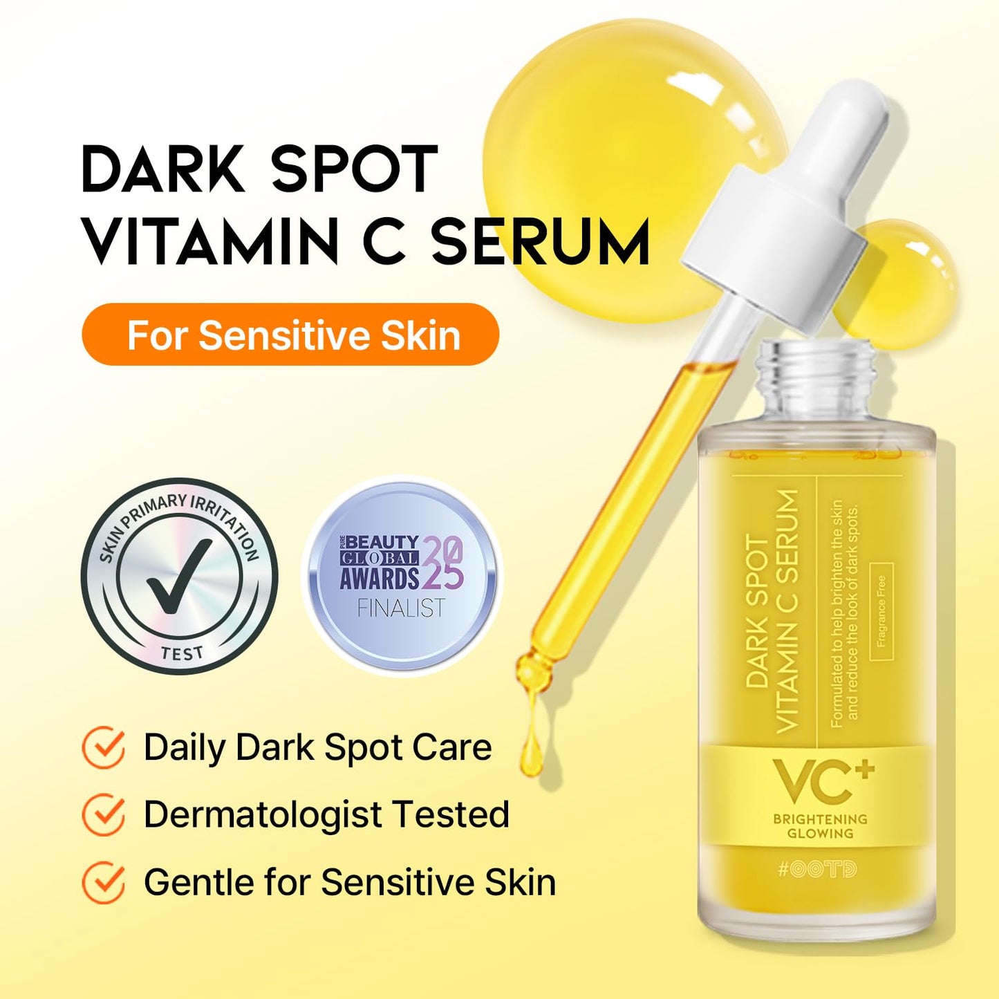Korean Vitamin C Facial Serum for a Radiant and Glowing Skin, Hydrating Face Serum with Ascorbic Acid & Vitamin Tree Water (1.69 Fl Oz)