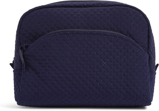 Large Vera Bradley Microfiber Makeup Organizer Bag for Women - Stylish & Durable