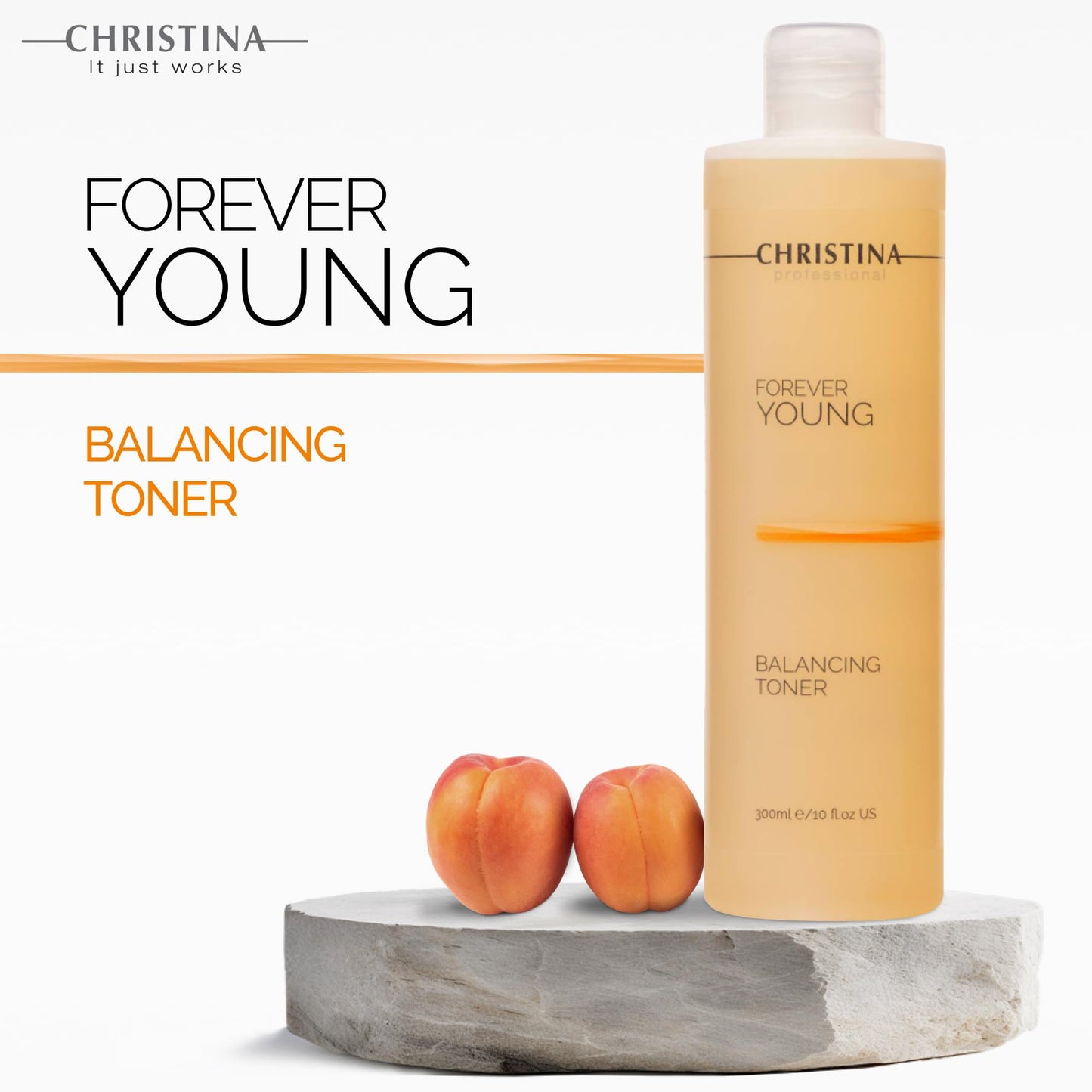 Christina - Forever Young - Balancing Toner for Oily and Combination Skin, pH 3,2-3,7 (300ml)