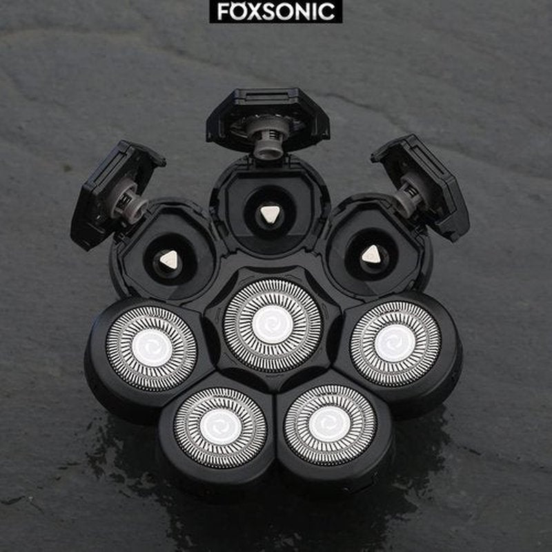 FOXSONIC 8 Blades Head Shaver Replacement Heads 8 Heads for Head Shaver Many Main Brands Electric Shaver Razor Bald Men Head Shaver Blades