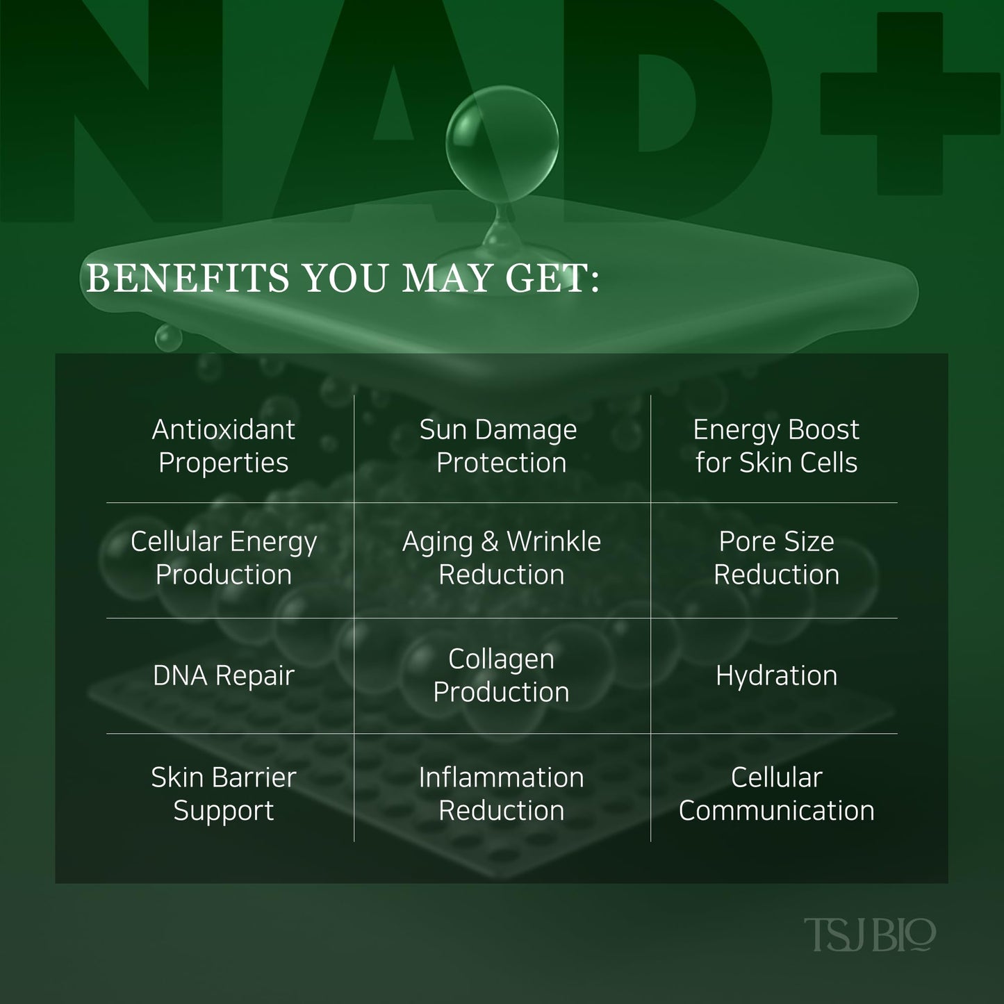 TSJ Bio NAD+ Collagelly Vegan Collagen Mask – 2.1 fl. Oz with 10,000ppm NAD+, NMN, Exosome Complex - Korean Skin Care | Super Peel-Off Face for Blackheads, Pores, Lifting, Exfoliating