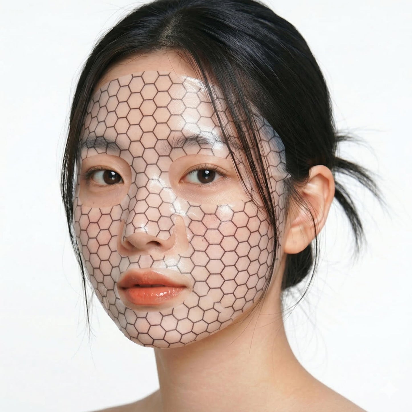 DOLDORI Roll Face Mask Sheet Elec Derma (8pcs) - Korean Deep Hydrating Collagen Hydrogel Mask, Luxury Spa Gift Set for Women - Glass Skin Moisturizing Overnight Skincare