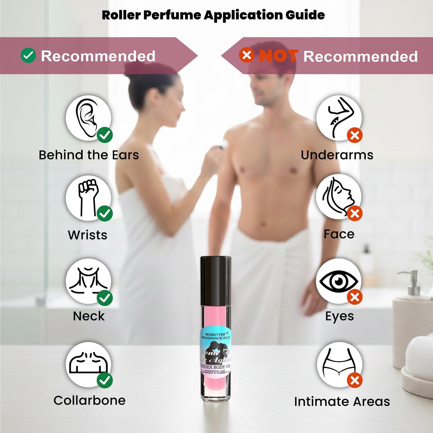 MOBETTER FRAGRANCE OILS Come To Me Again Unisex fragrance Body Oil