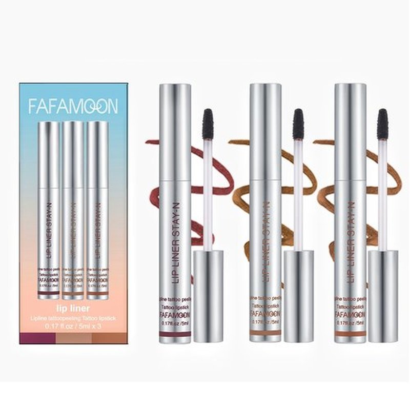 Peel Off Lip Liner Stain, Timbersonic Peel Off Lip Stain, Boulari Lip Stain Peel, Long-Lastin, Waterproof, Smudge-Proof Peel Off Lip Stain | Lightweight, Non-Sticky Lip Stain Peel Off (1#+2#+3#)