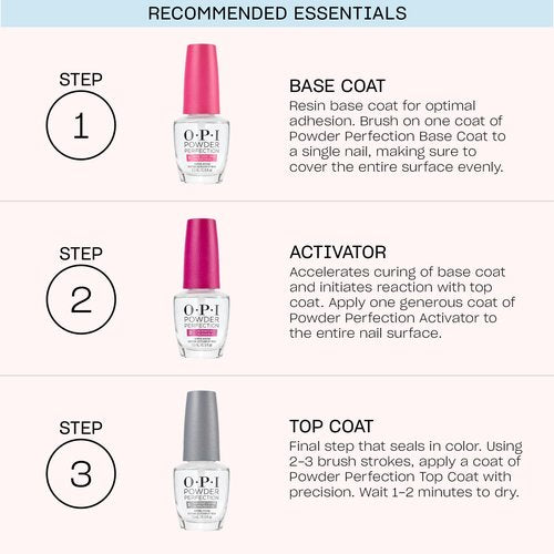 OPI Powder Perfection Samoan Sand | Sheer Soft Pink Crème Nail Dipping Powder | Acrylic Alternative