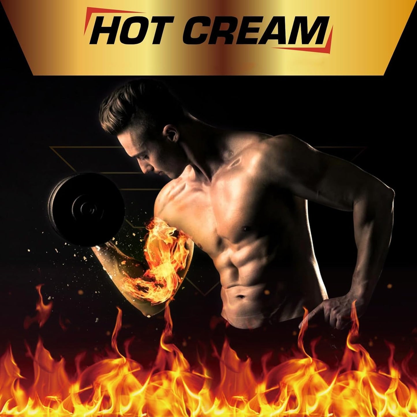 VOGSIG Hot Sweat Cream – Workout Support Formula for Muscle Warm-Up & Skin Comfort – Helps Encourage Perspiration During Exercise – For Women & Men – Thighs, Arms & Body – 4 fl oz