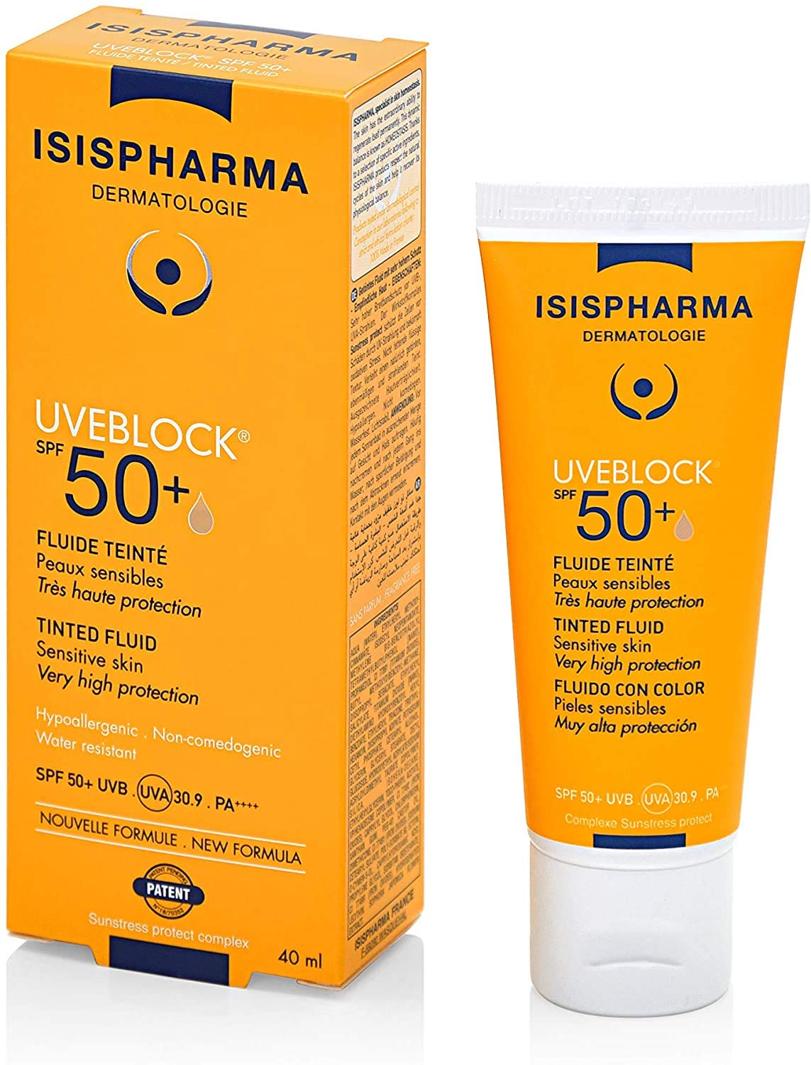 Isis Pharma Uveblock Spf 50+ Tint Light Fluid Cream 40ml Good for You