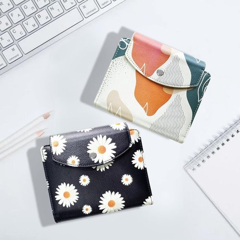 LAOTANGJIA PU Lipstick Case Holder with Mirror,Holds 4pcs of Long Lipsticks,Lipstick Holder,Makeup Travel Cases Organizer Bag for Outside Mini Bag Pouch,for Gift Women Girls
