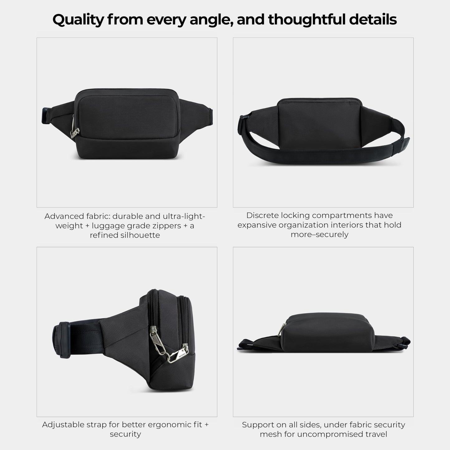 Travelon Anti-Theft Classic Waist Pack