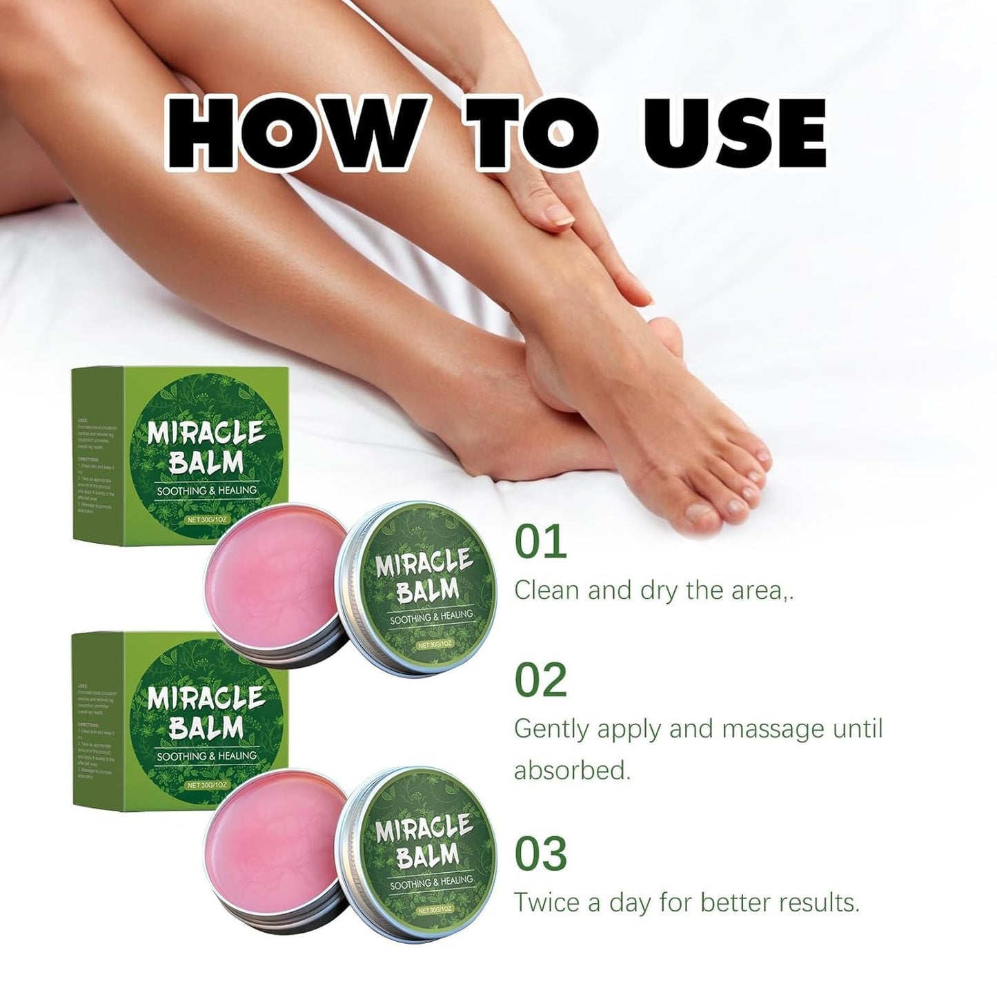 2 Pack Natural Ingredients, Relaxed and Comfortable, Arms, Back, for Legs