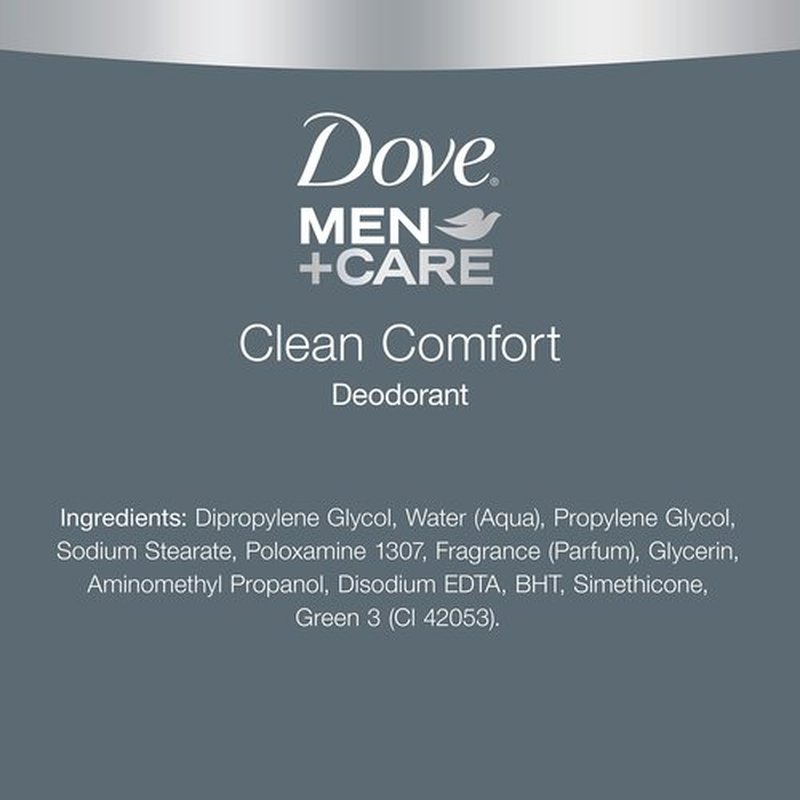 DOVE MEN + CARE Body and Face Bar More Moisturizing Than Bar Soap Deep Clean Effectively & Deodorant Stick Moisturizing Deodorant For 72-Hour Protection