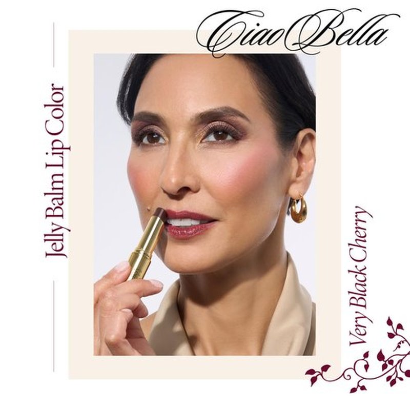 LAURA GELLER NEW YORK Jelly Balm Hydrating Lip Color Duo - Very Black Cherry + Sugar & Spice - Holiday 2024