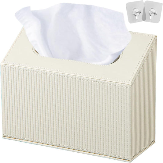 Hand Towel Holder - PU Leather Case for Kleenex Disposable Towels | Stylish & Durable Design