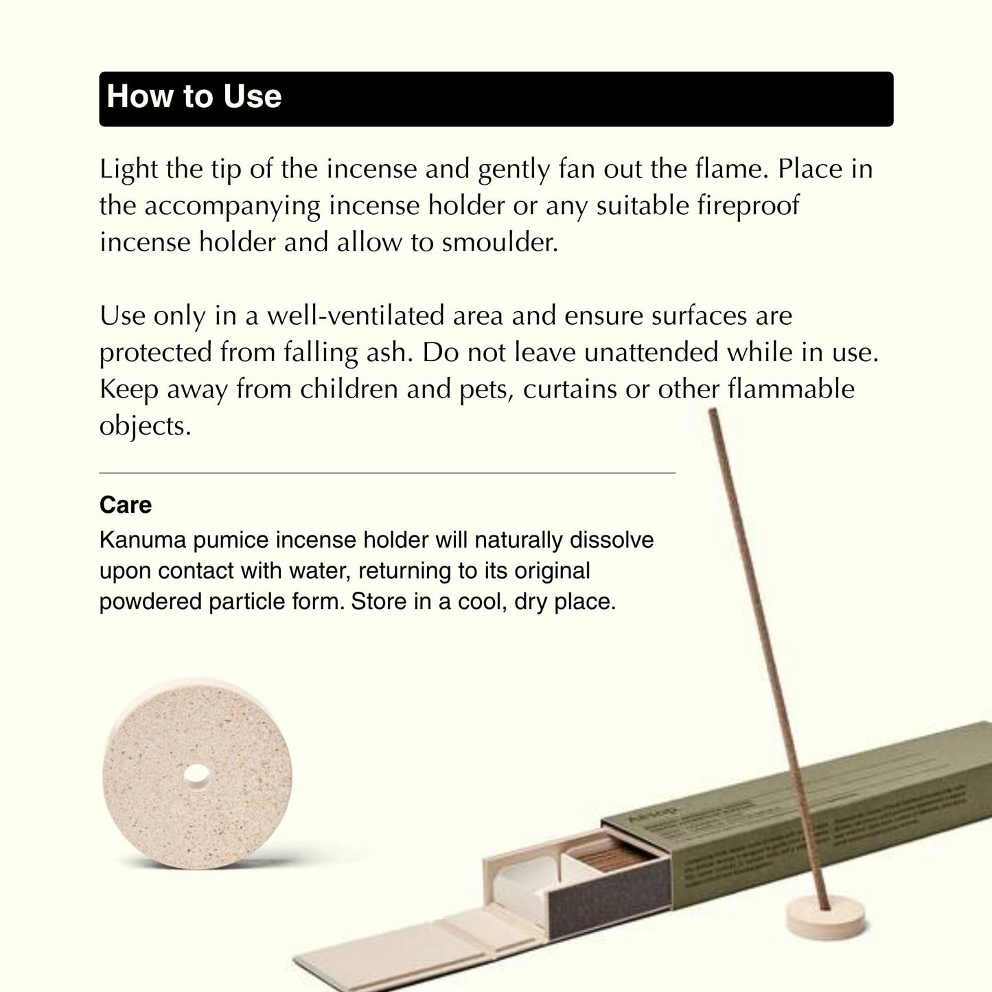 Aesop Murasaki Aromatique Incense Sticks | Woody and Spicy Aroma of Hinoki & Cinnamon| 33 Sticks, 30-Min Burn Time | Includes Kanuma Pumice Holder | Vegan, No Synthetic Fragrance