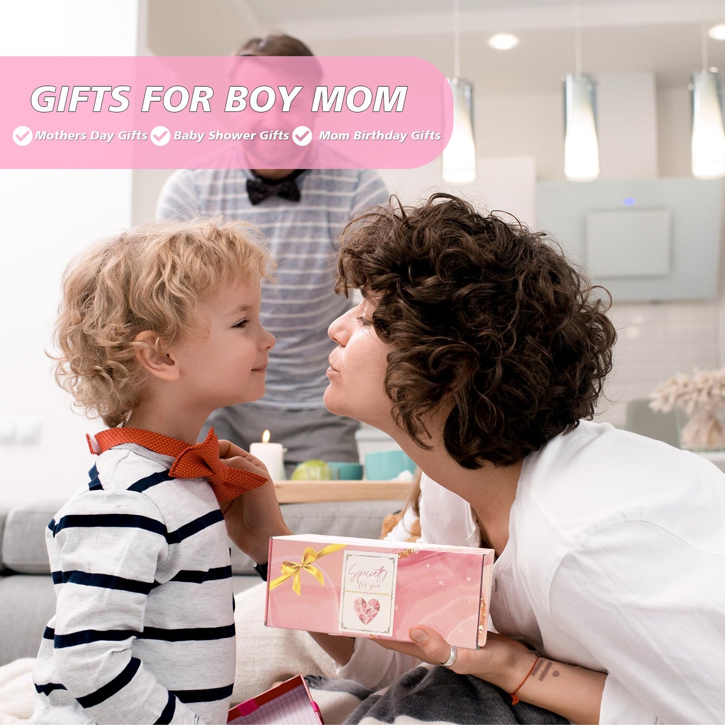 ANOTION Boy Mom Gift Set - Thanksgiving Gifts for New Mom