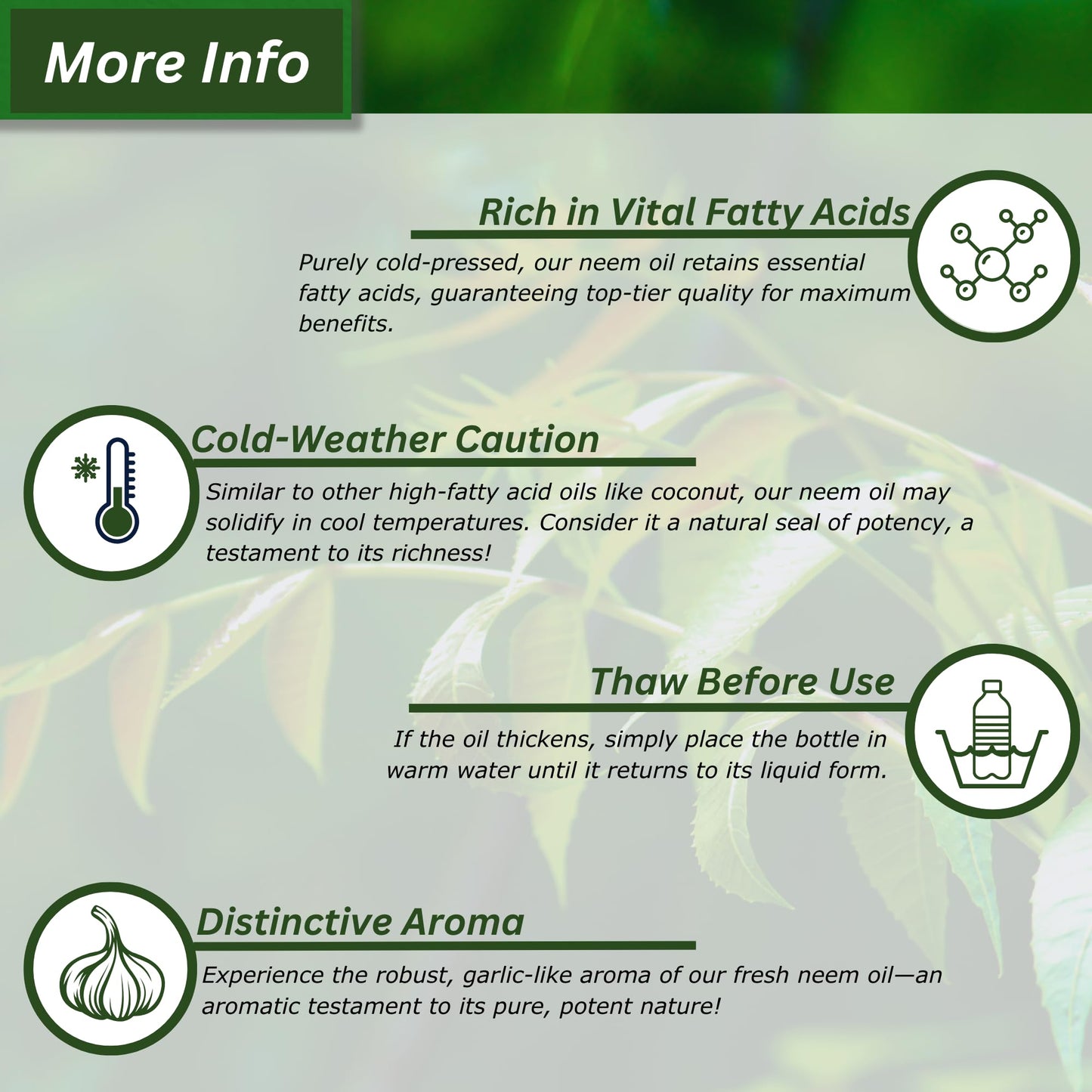 Organic 100% Cold Pressed Neem Oil (8 Fl Oz) - Pure Neem Oil for Hair, Skin, Nails, Pets, Indoor & Outdoor Plants & Garden - Unrefined, All Natural Concentrated, Multipurpose.
