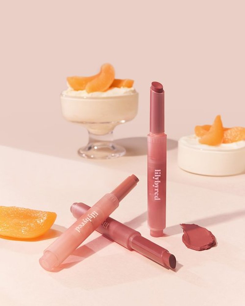 lilybyred Milky Blur Fondue Bar 1.9g - Multi-Use Blurring Balm Stick for Lips & Cheeks (06#Mulberry In Black Sugar, 1PC)