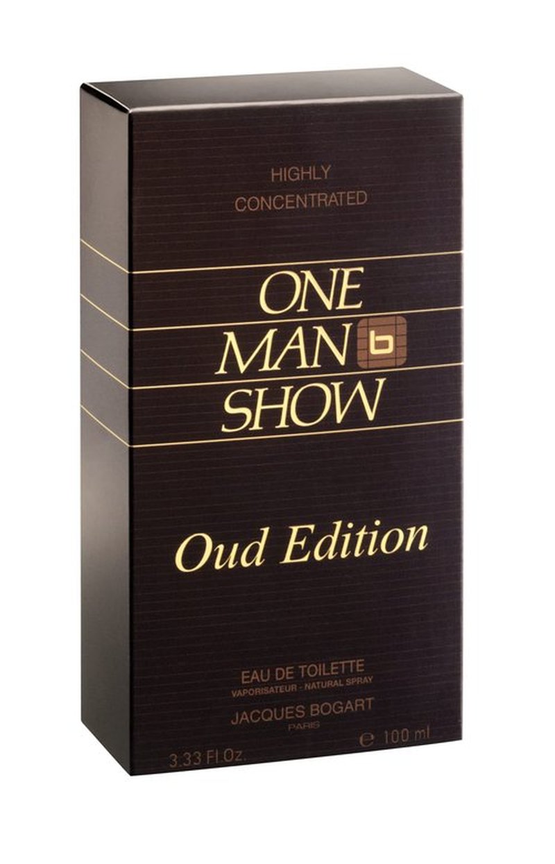 Jacques Bogart One Man Show for Men, Eau de Toilette Spray, Oud Edition, 3.33 Ounce