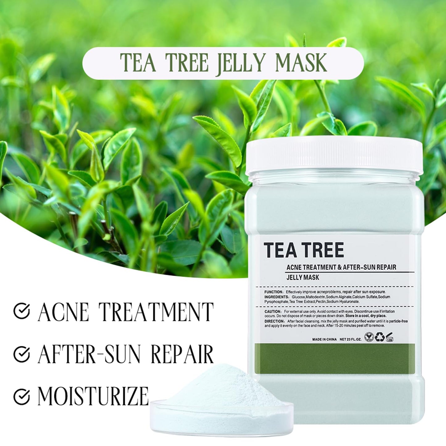 Hydrating & Moisturizing Jelly Masks for Facials Professional,23 oz
