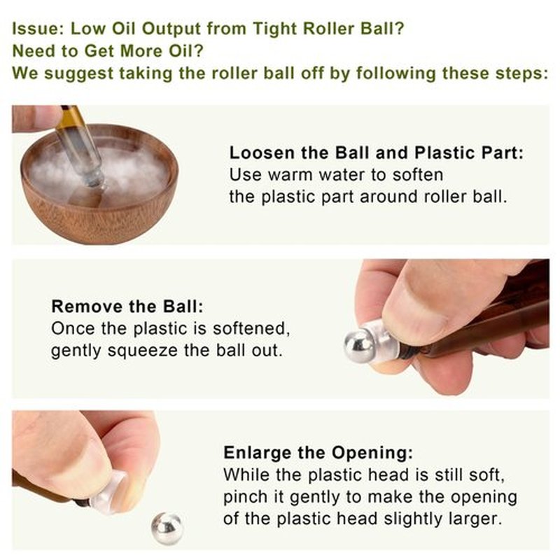 5ml Mini Essential Oils Roller Bottles for Oils, 8-Pack 0.16 oz Tiny Amber Glass Roll-on Bottles for Essential Oils, Empty Eye Rollerball Bottle with Roller Ball for Perfumes, Lip Balms and Travel