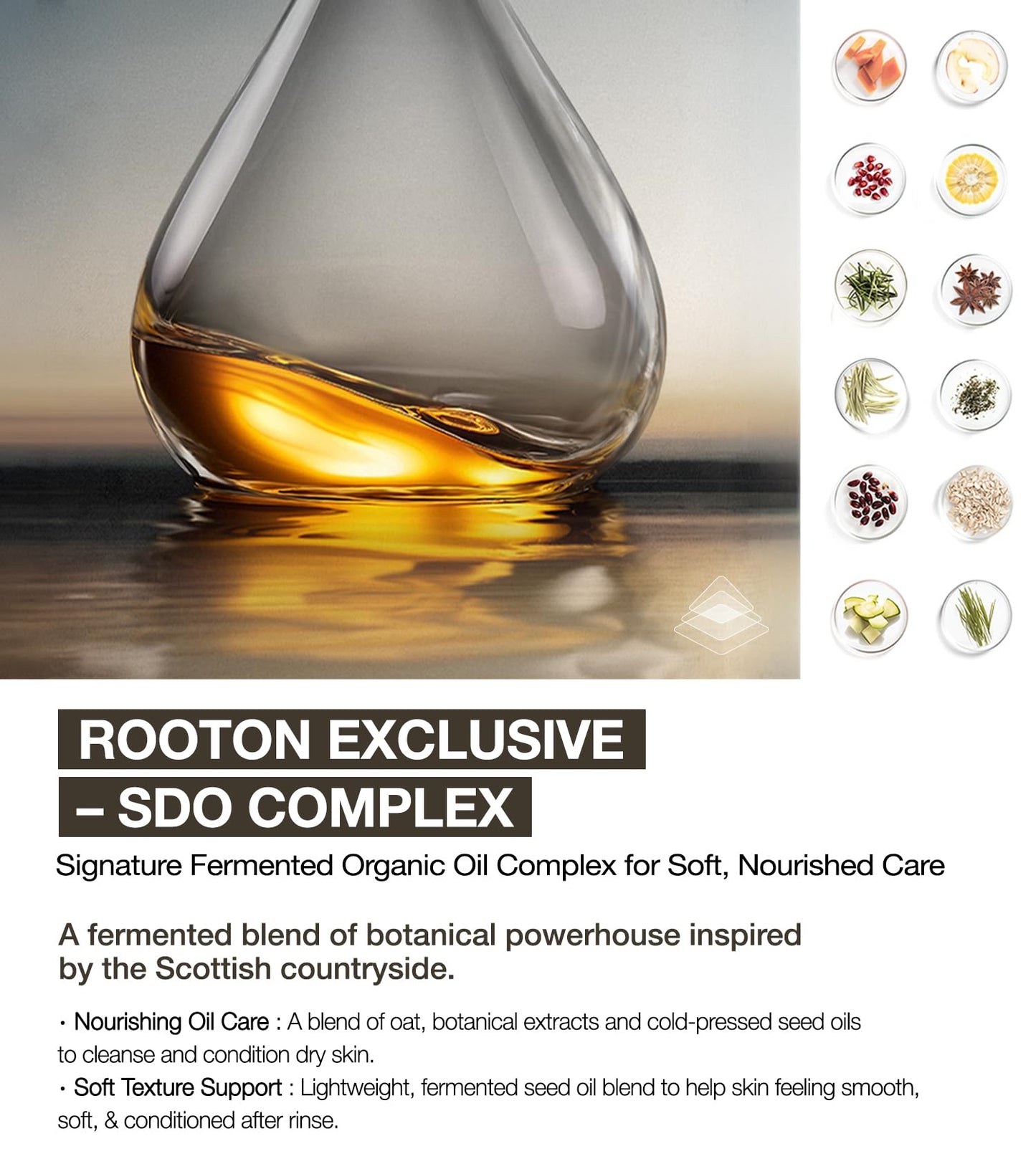ROOTON Manantio Women’s Vegan Body Lotion, Premium Customized Care for Smooth Texture, Wrinkle Care, Firmness & Deep Hydration, Improves Skin Elasticity and Moisture Balance, 300ml / 10.14 fl oz