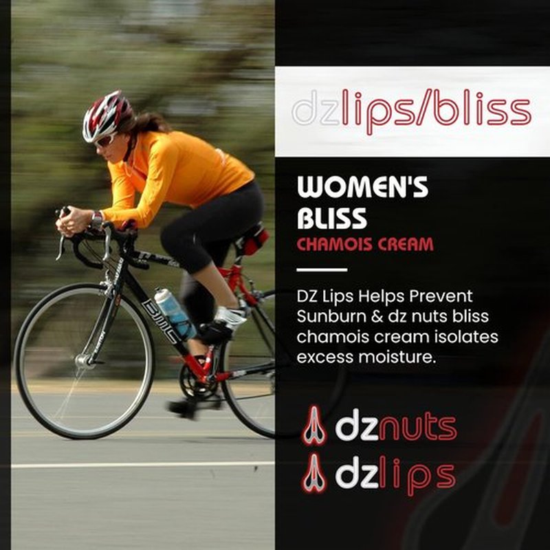dznuts DZ Lips Care - Lip Repair, Protectant, Moisturizing Balm (DZ Lips + Women's Bliss Chamois Cream)